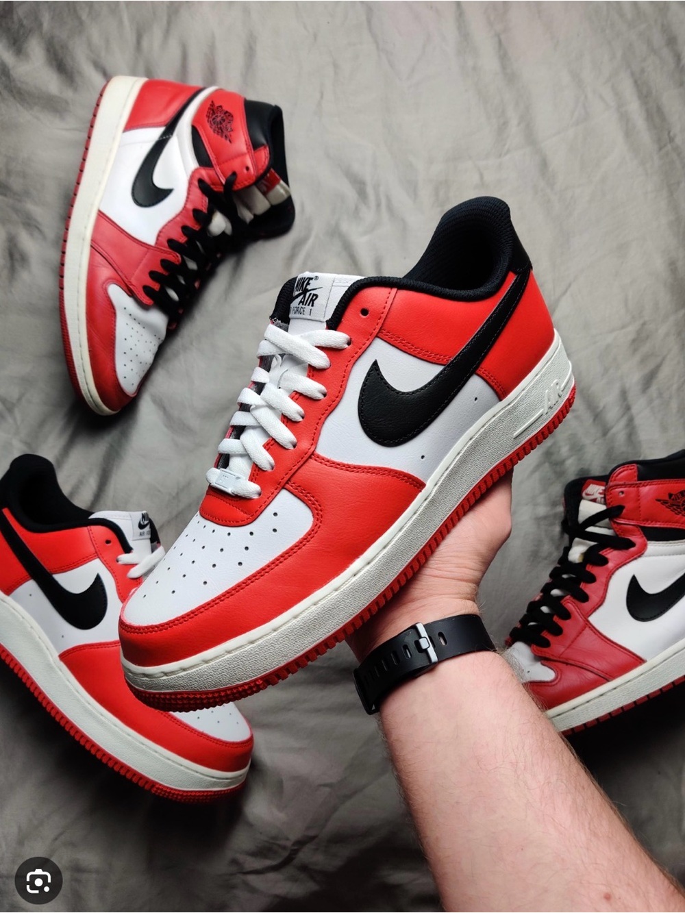 Custom Nike Air Force 1s (size 11 men)